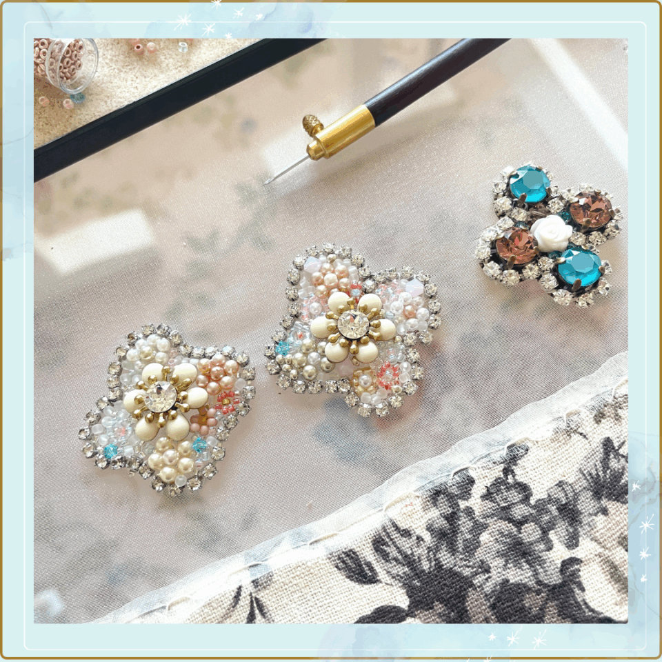 オートクチュール刺繍　エクラノワール