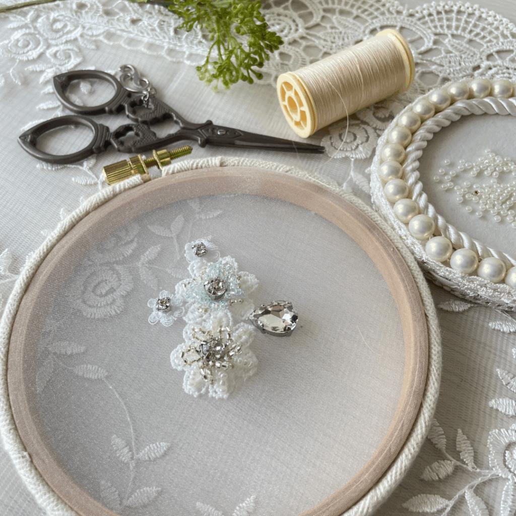 オートクチュール刺繍 通信講座体験キット