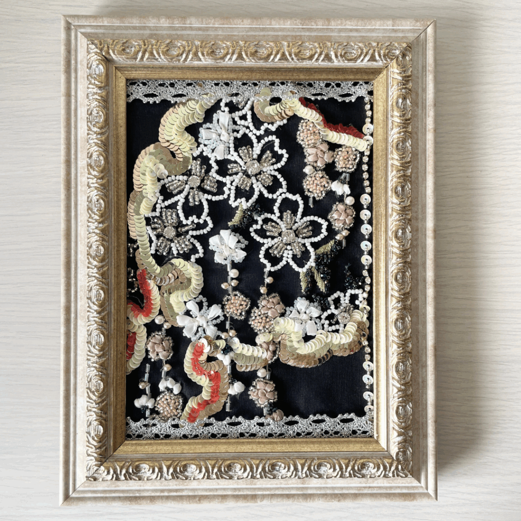 オリエンタル・ガーデン ~東洋の煌めく花園~オートクチュール刺繍