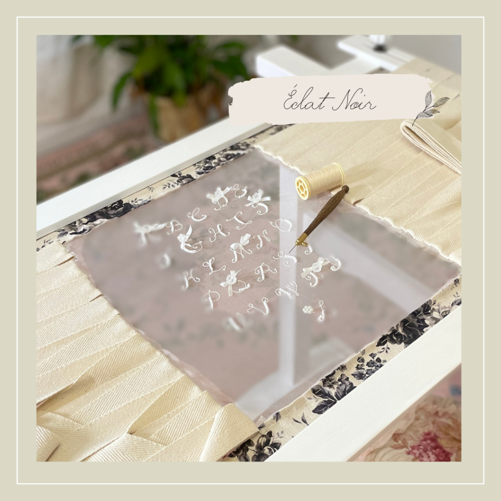 リュネビル刺繍 短期プロ養成講座
リュネビル刺繍独学の卒業へ