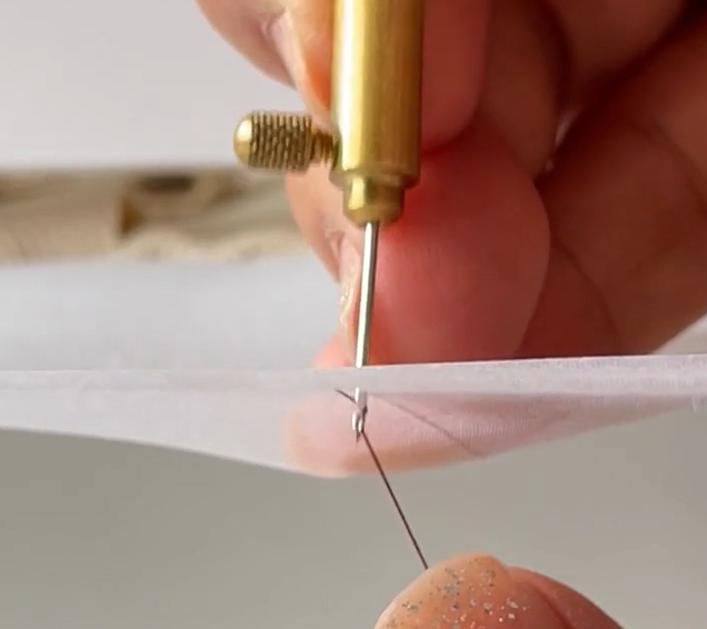 リュネビル刺繍 短期プロ養成講座
リュネビル刺繍独学の卒業へ